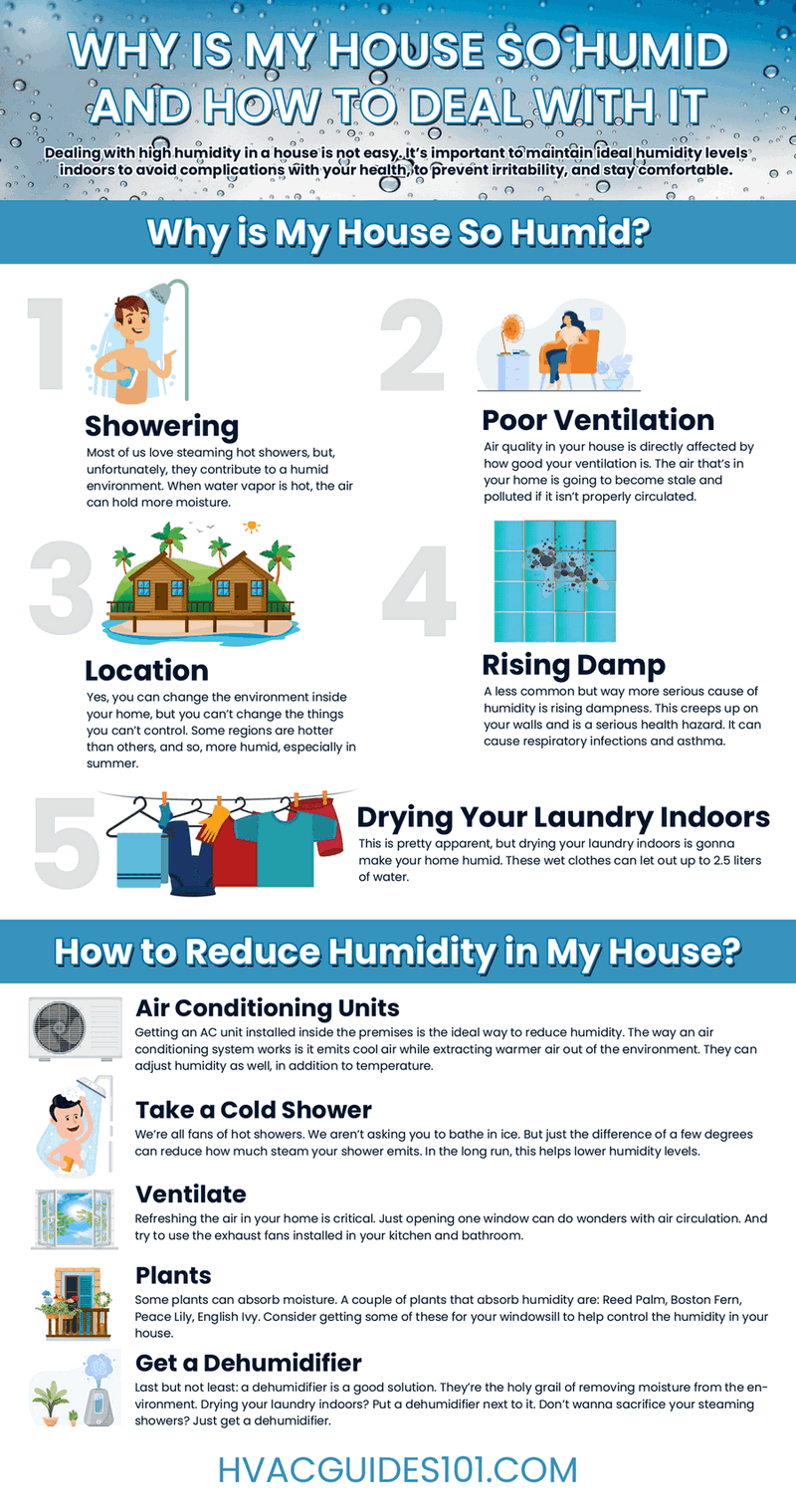 why is my house so humid infographic