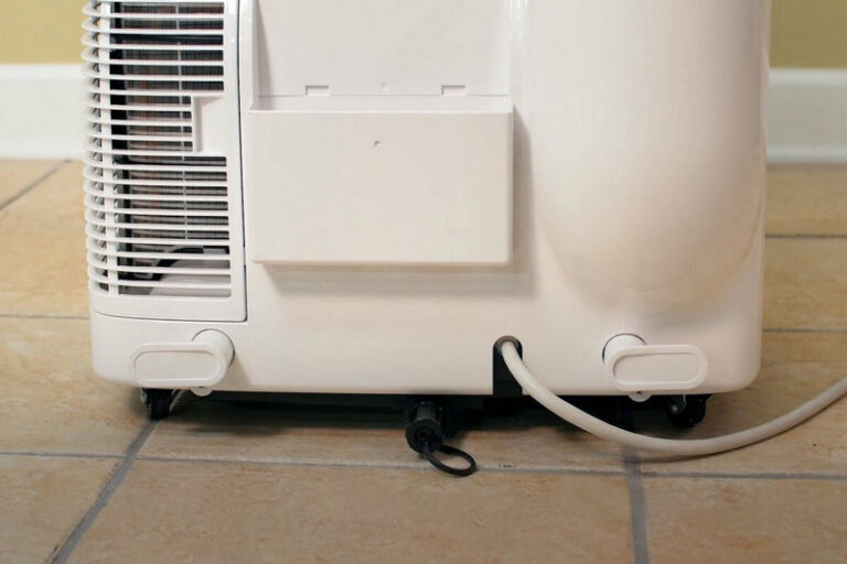 portable air conditioner drain