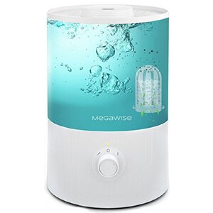 MegaWise Cool Mist Humidifier with Water Filter