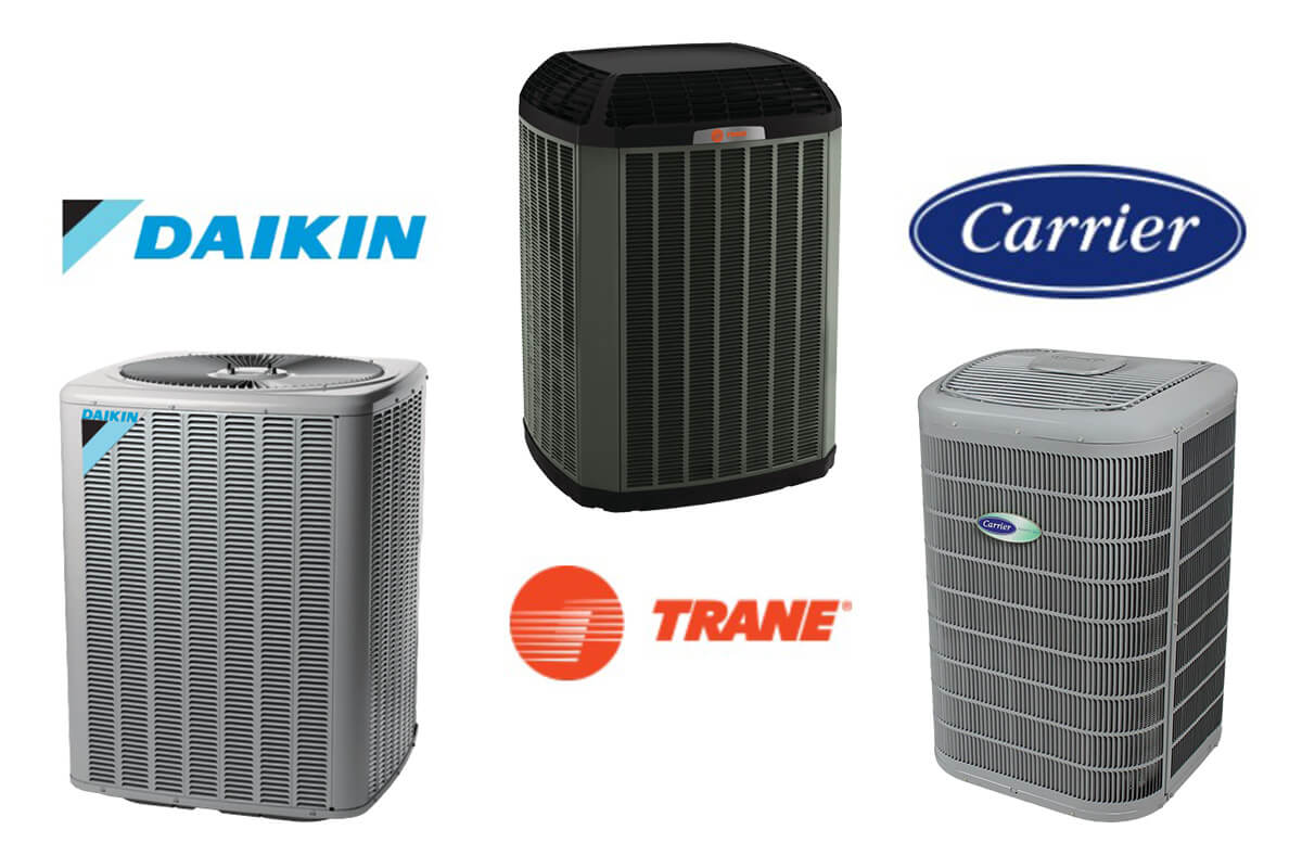 Daikin vs Trane vs Carrier HVAC brand