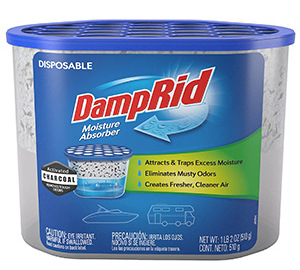 DampRid disposable moisture absorber