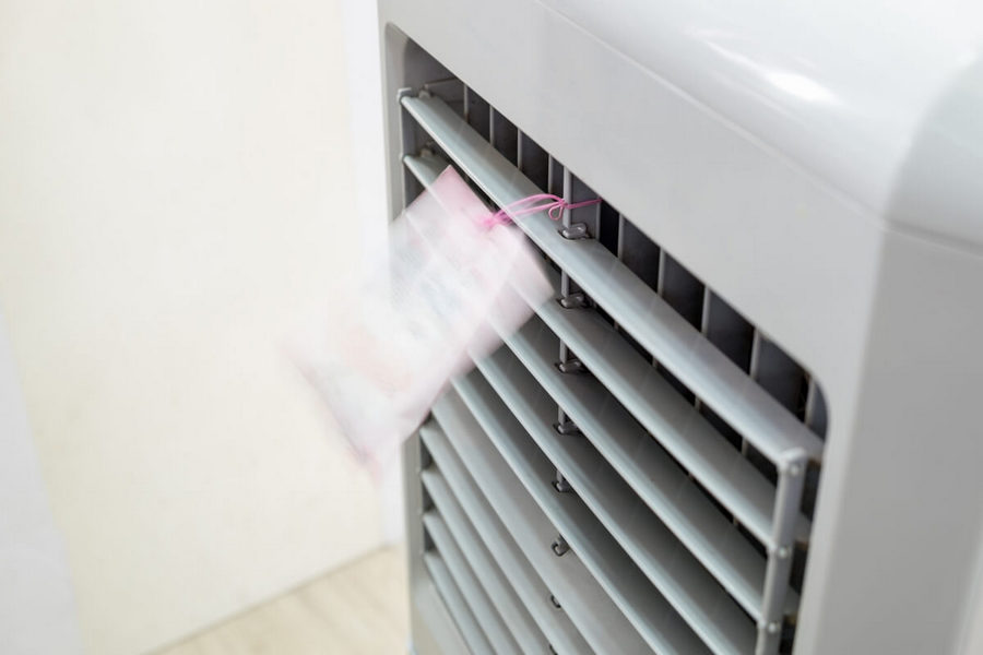 evaporative air cooler front